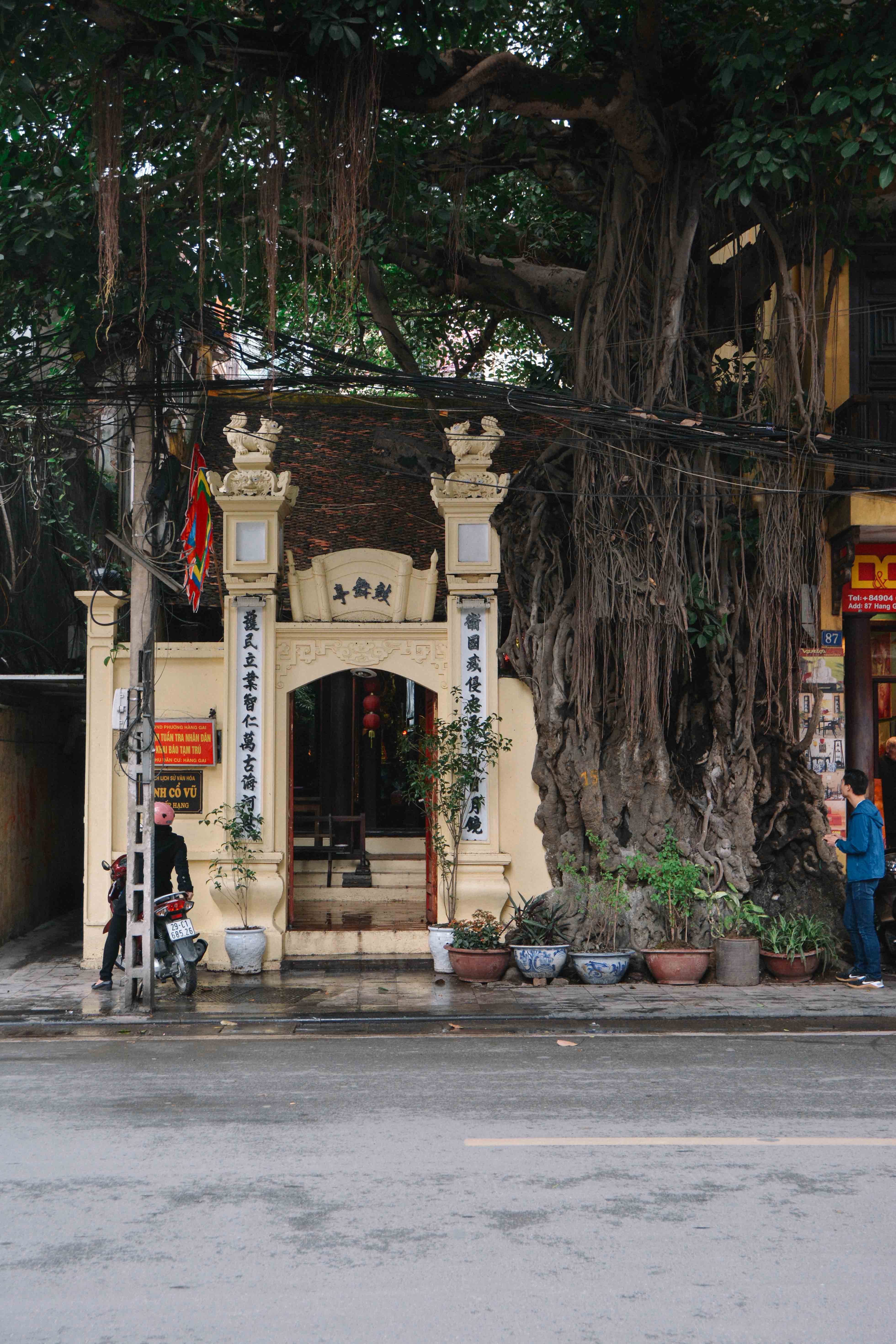 le quartier des 36 corporations à Hanoi, au Vietnam