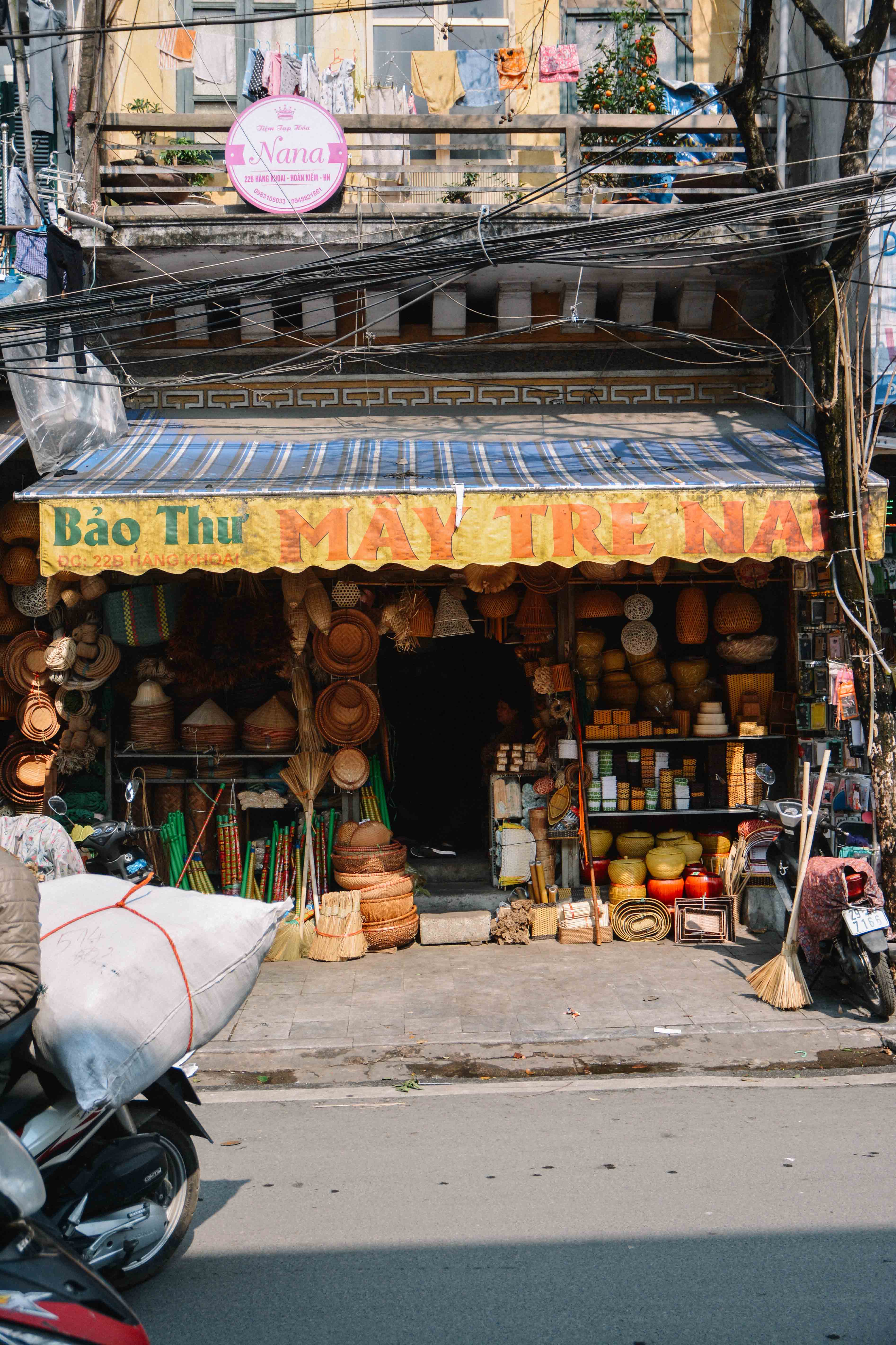 le quartier des 36 corporations à Hanoi, au Vietnam