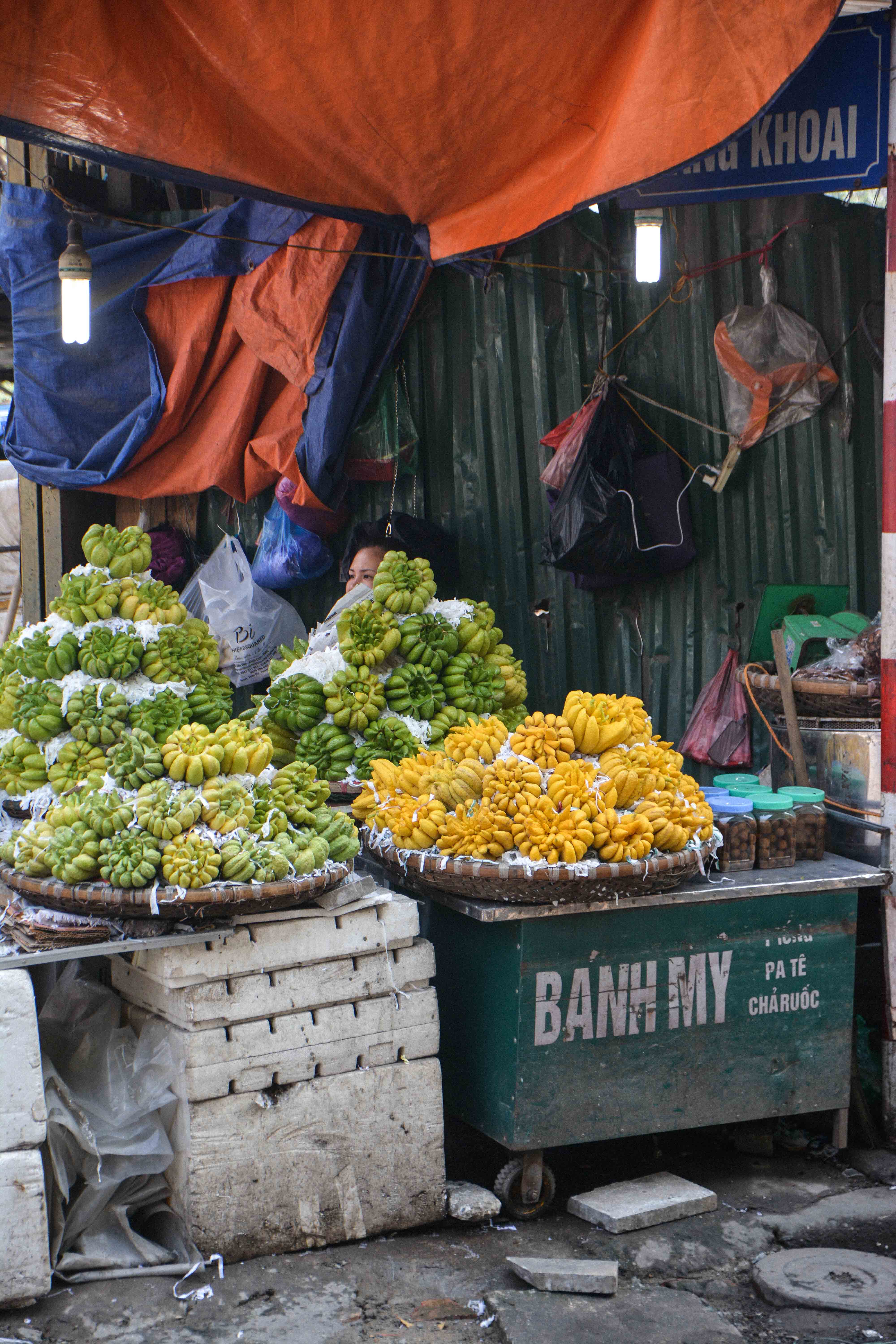 le marché de Hanoi, au Vietnam