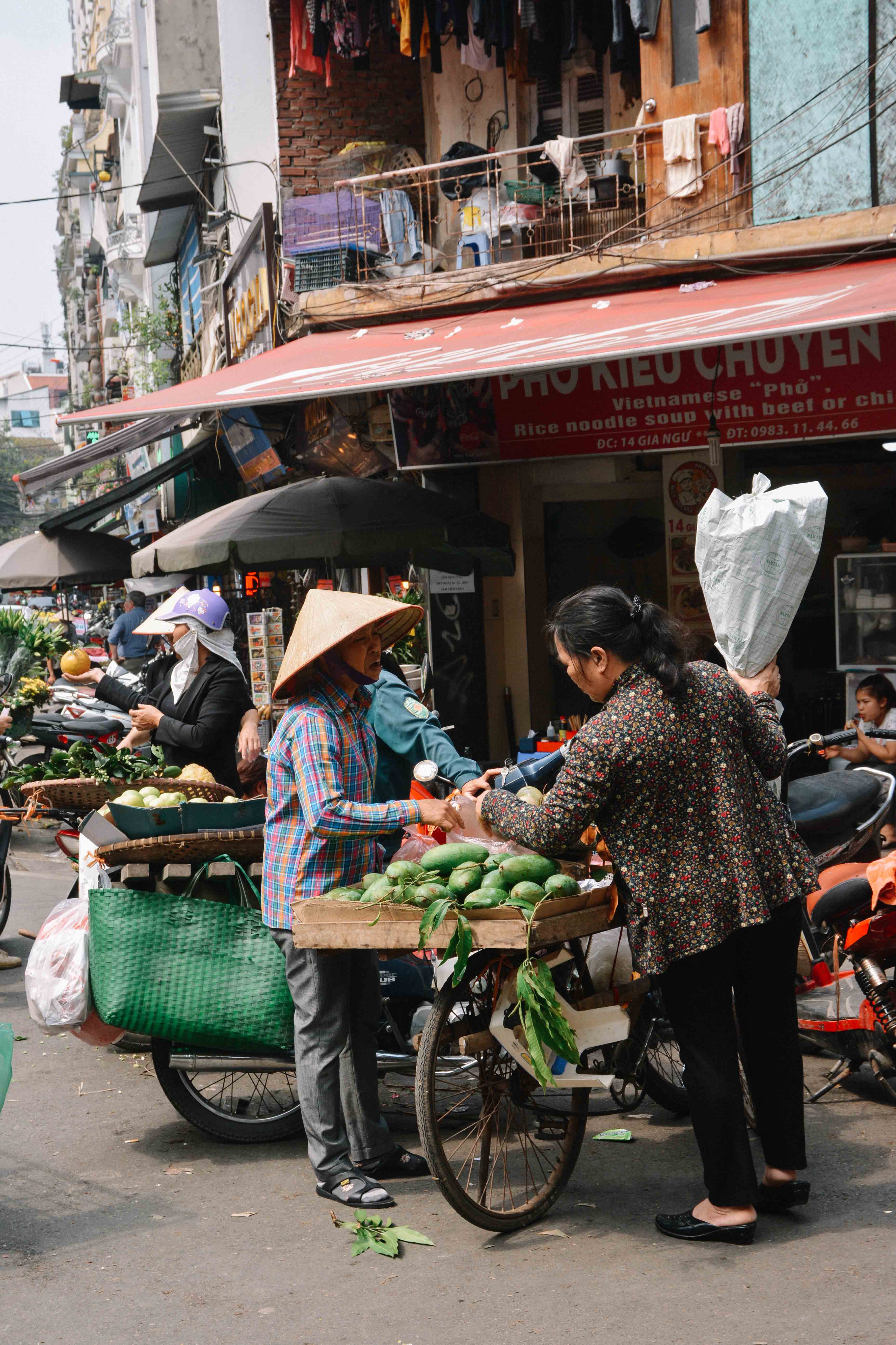 le quartier des 36 corporations à Hanoi, au Vietnam