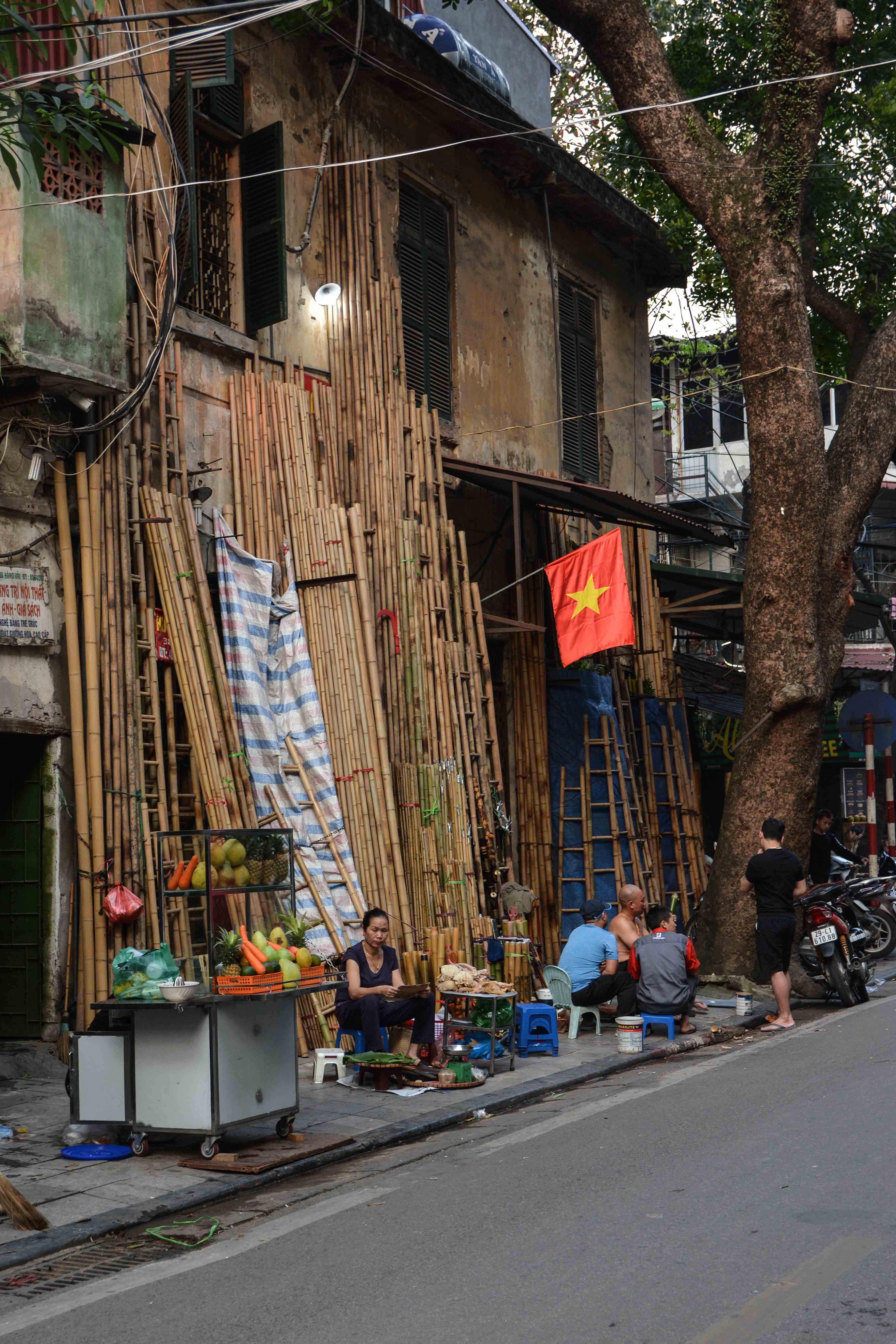 le quartier des 36 rues à Hanoi, au Vietnam