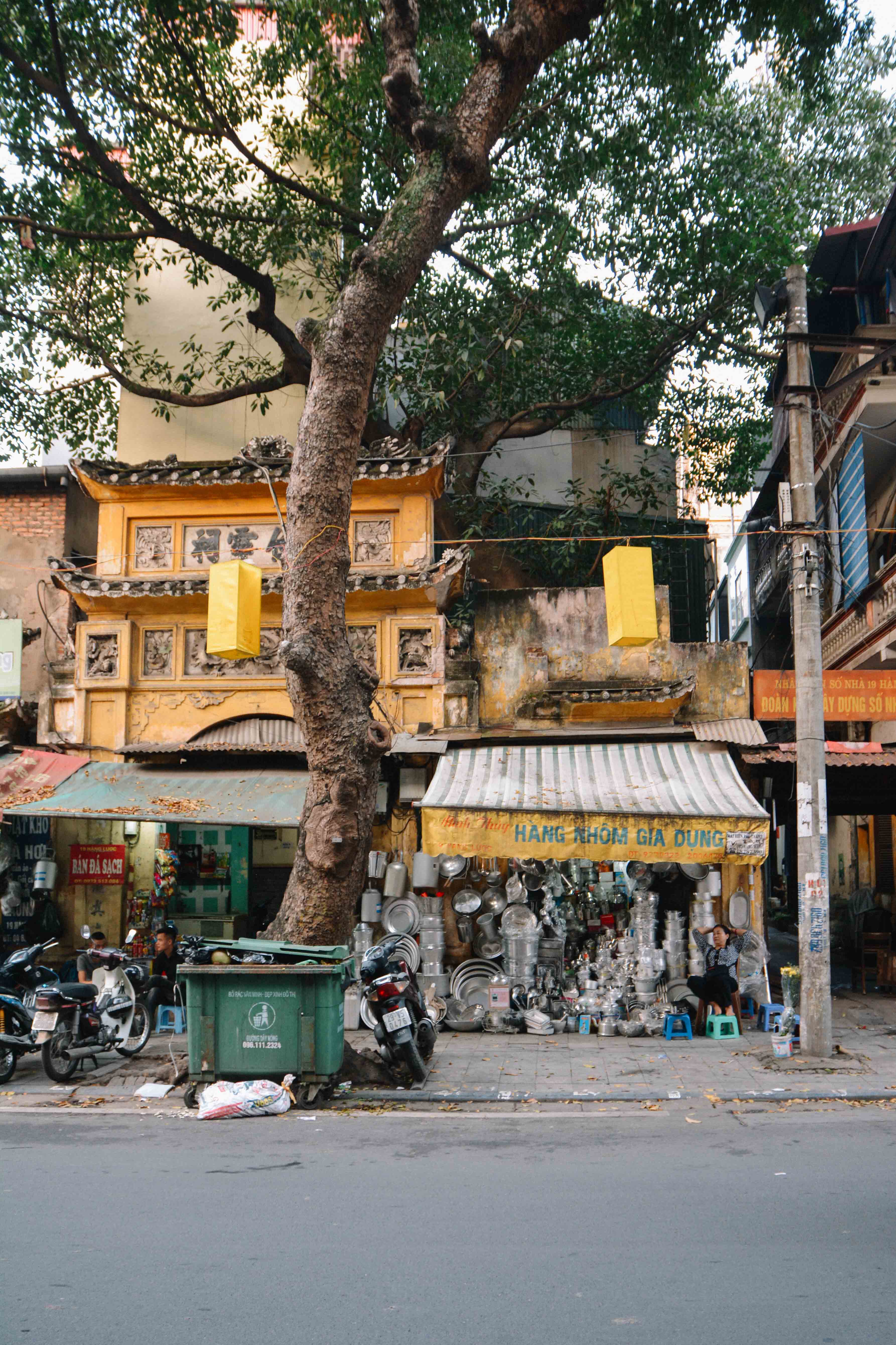 le quartier des 36 rues à Hanoi, au Vietnam