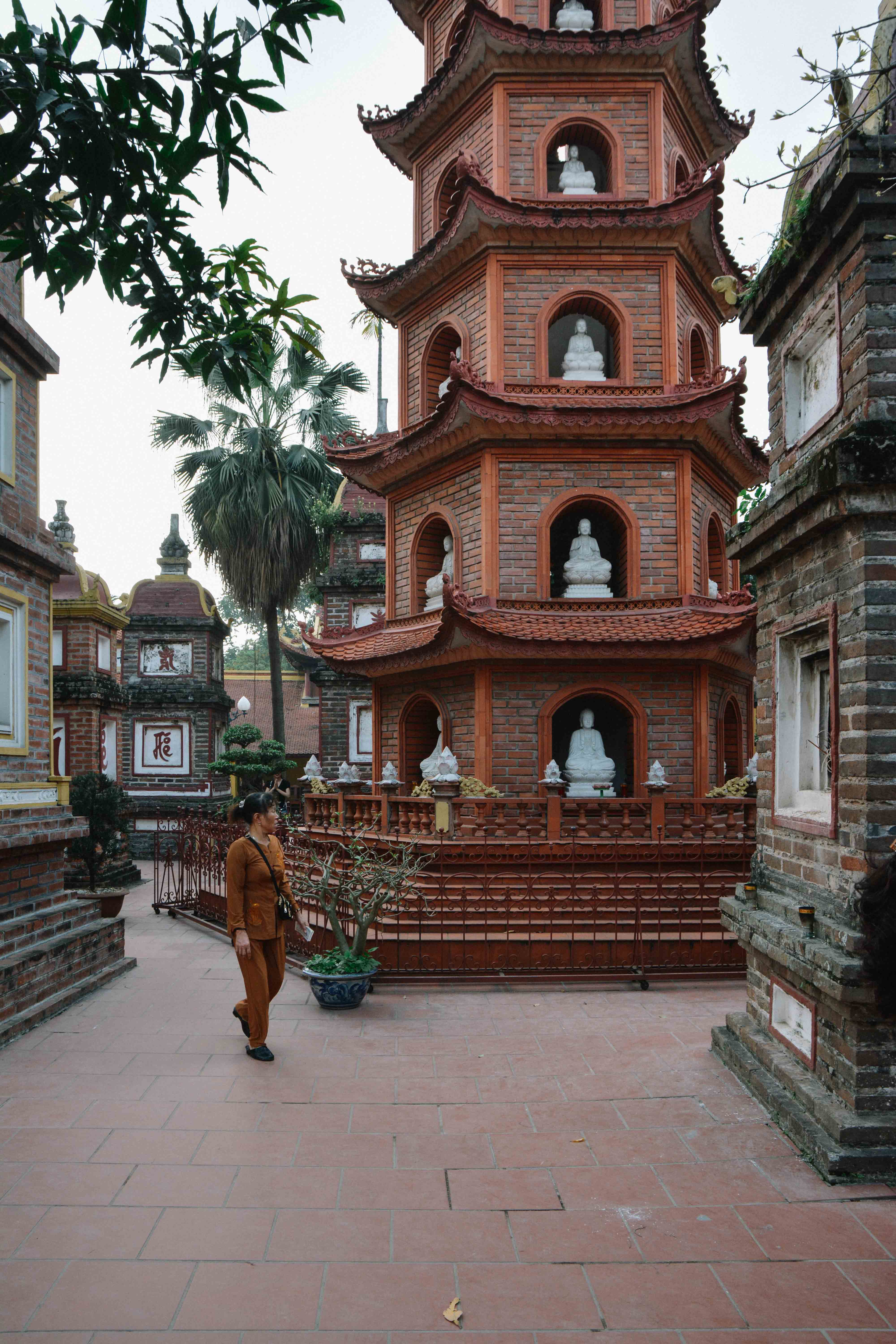 La pagode Tran Quoc à Hanoi au Vietnam