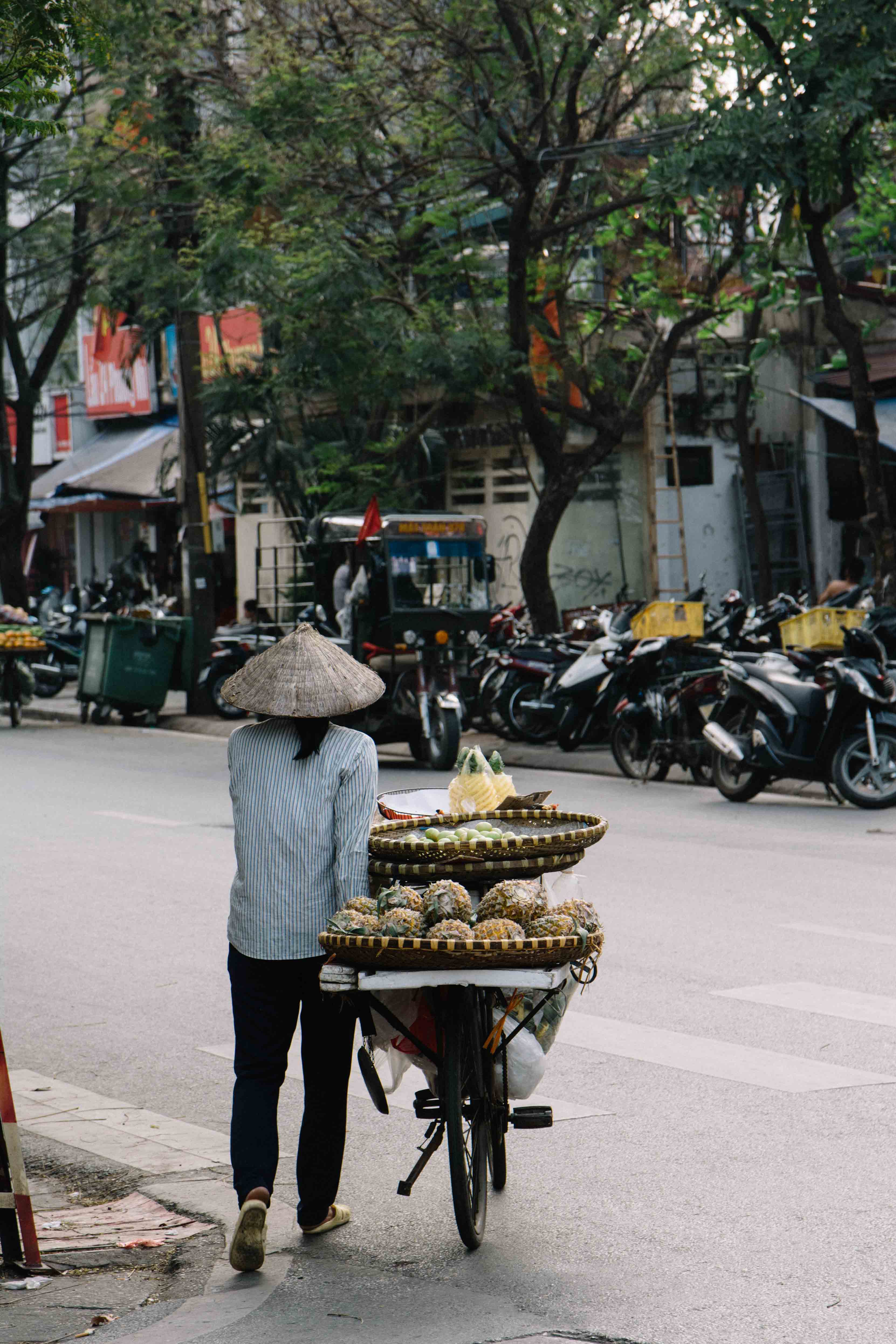 le quartier des 36 rues à Hanoi, au Vietnam