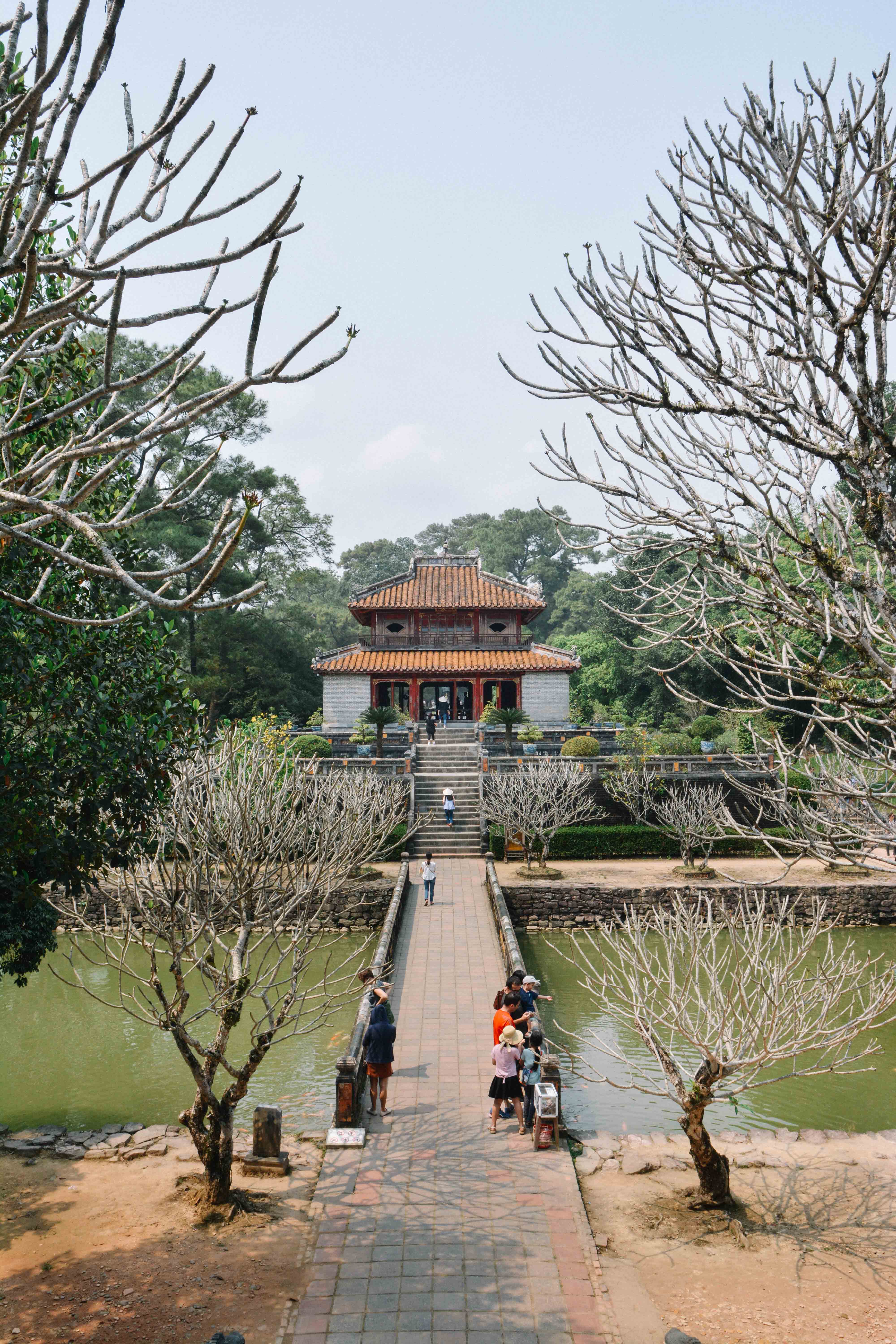 Le tombeau de Minh Mang à Hué au Vietnam