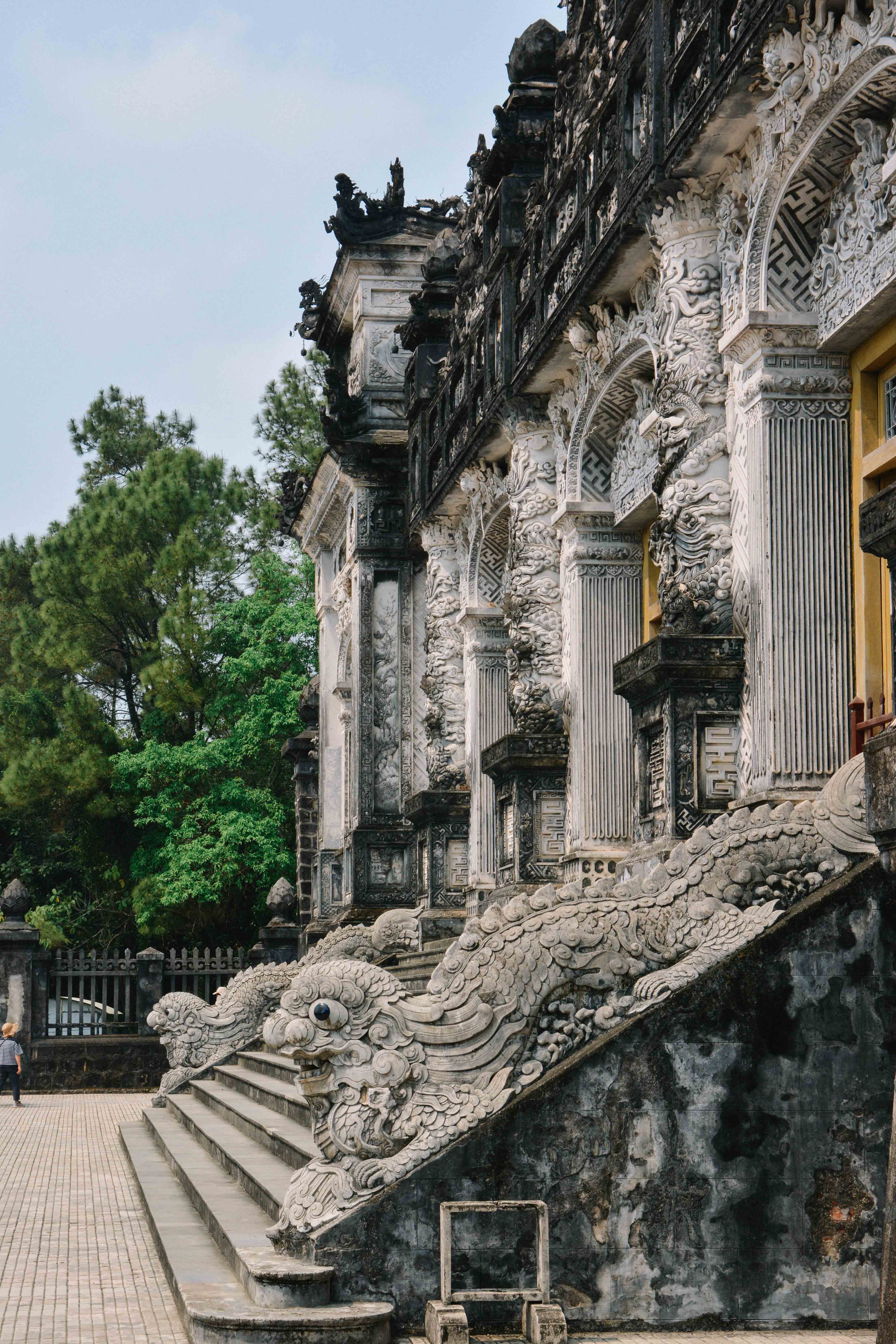 Le tombeau de Khai Dinh à Hué au Vietnam