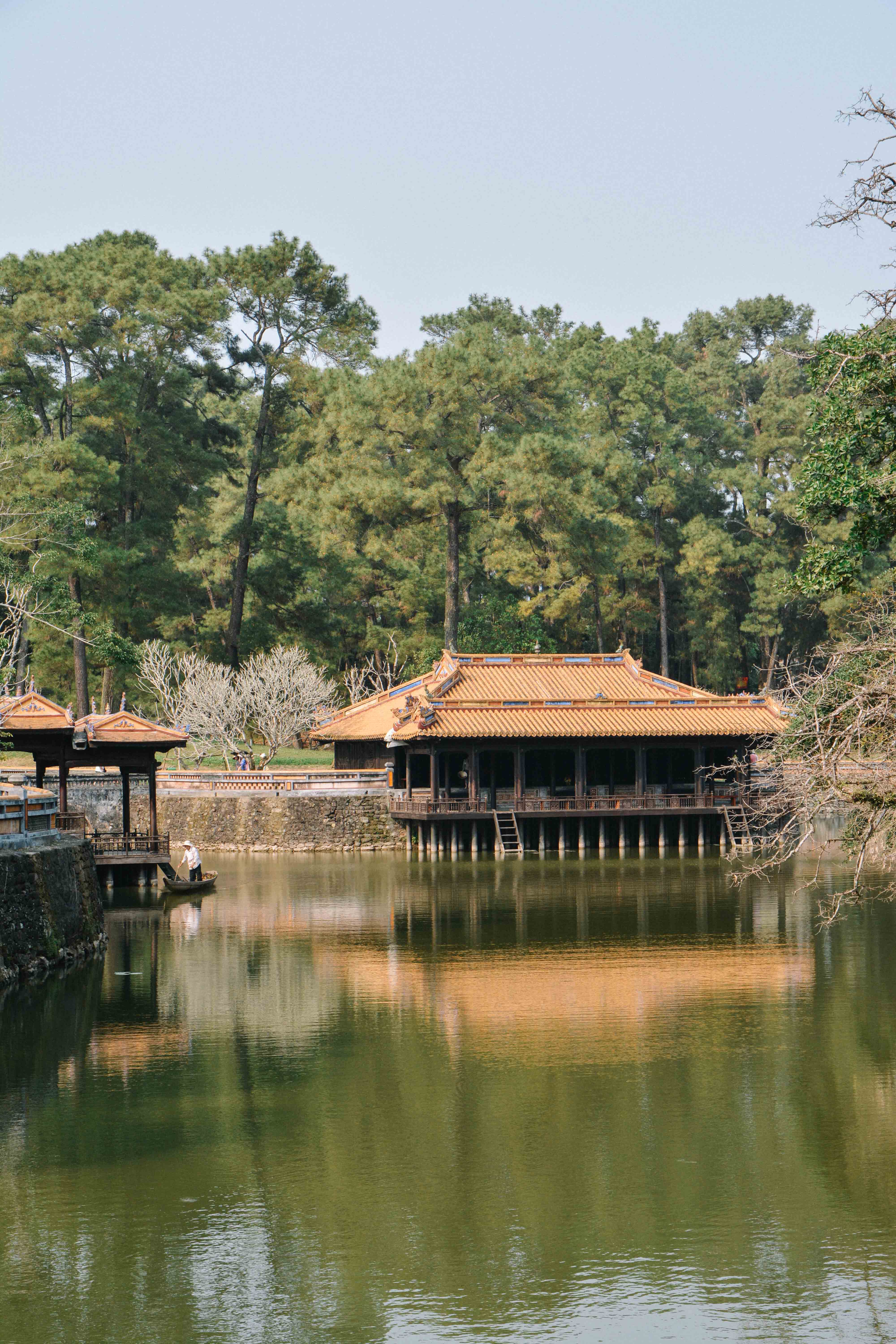 Le tombeau Tu Duc à Hué au Vietnam