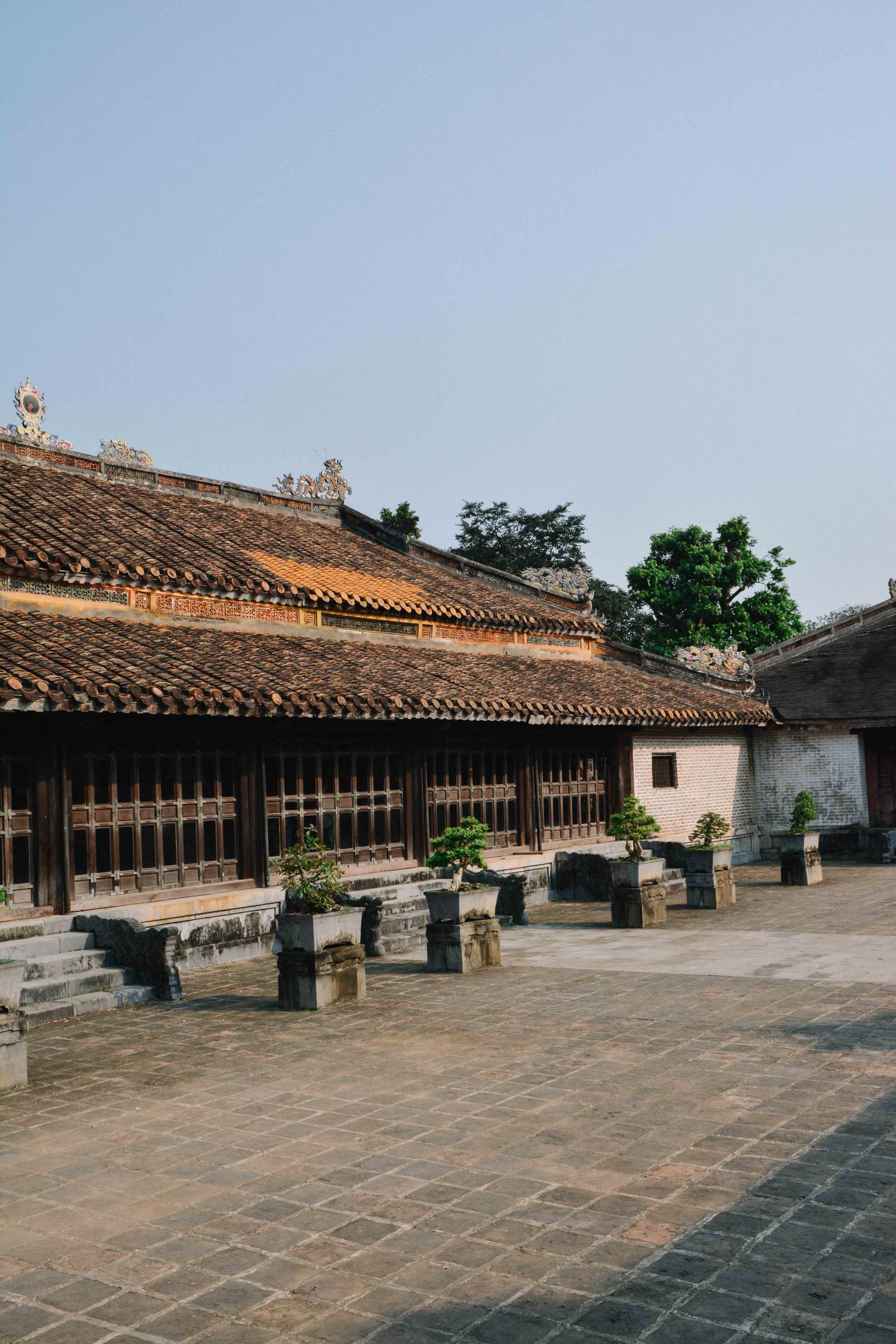 Le tombeau Tu Duc à Hué au Vietnam