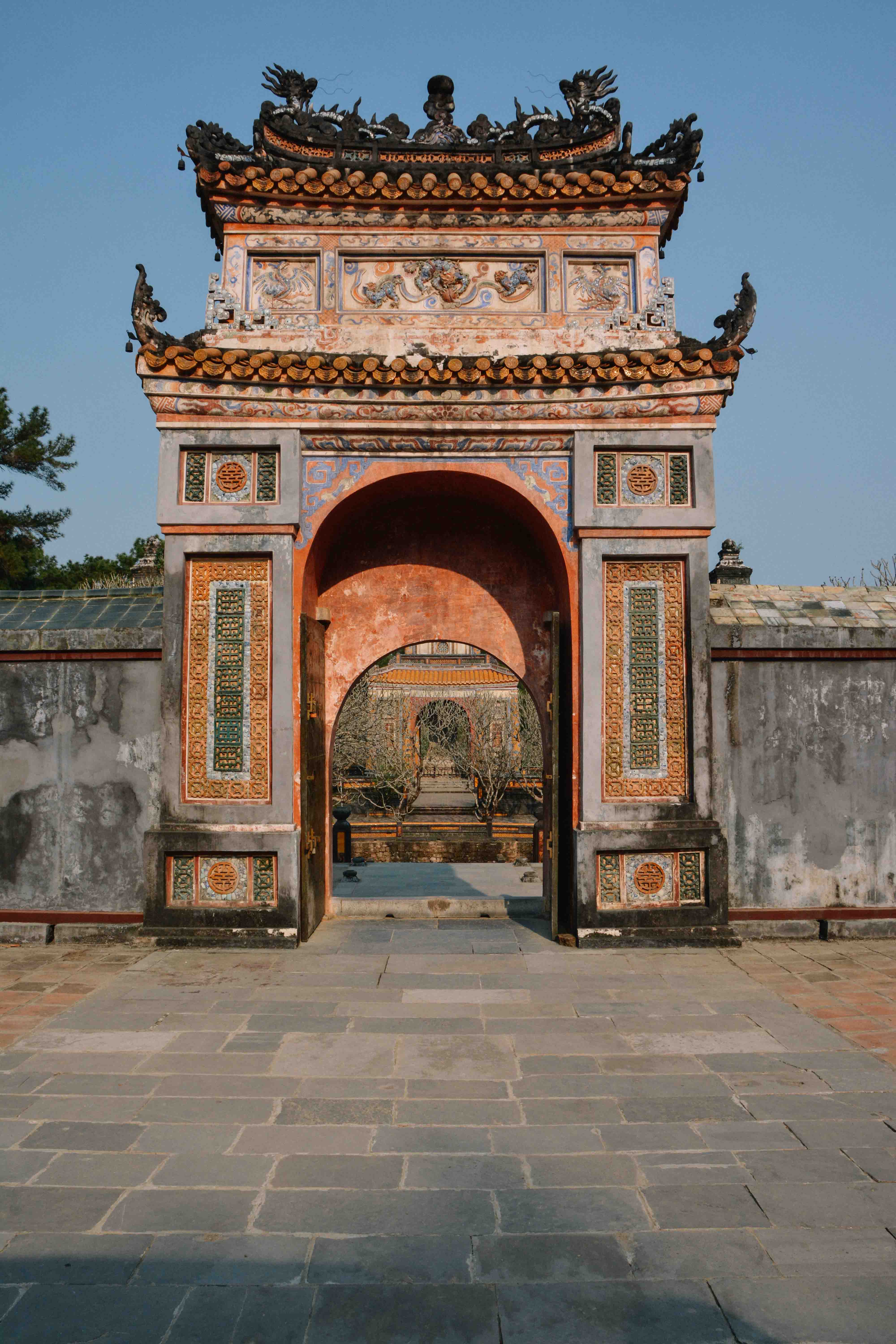 Le tombeau Tu Duc à Hué au Vietnam