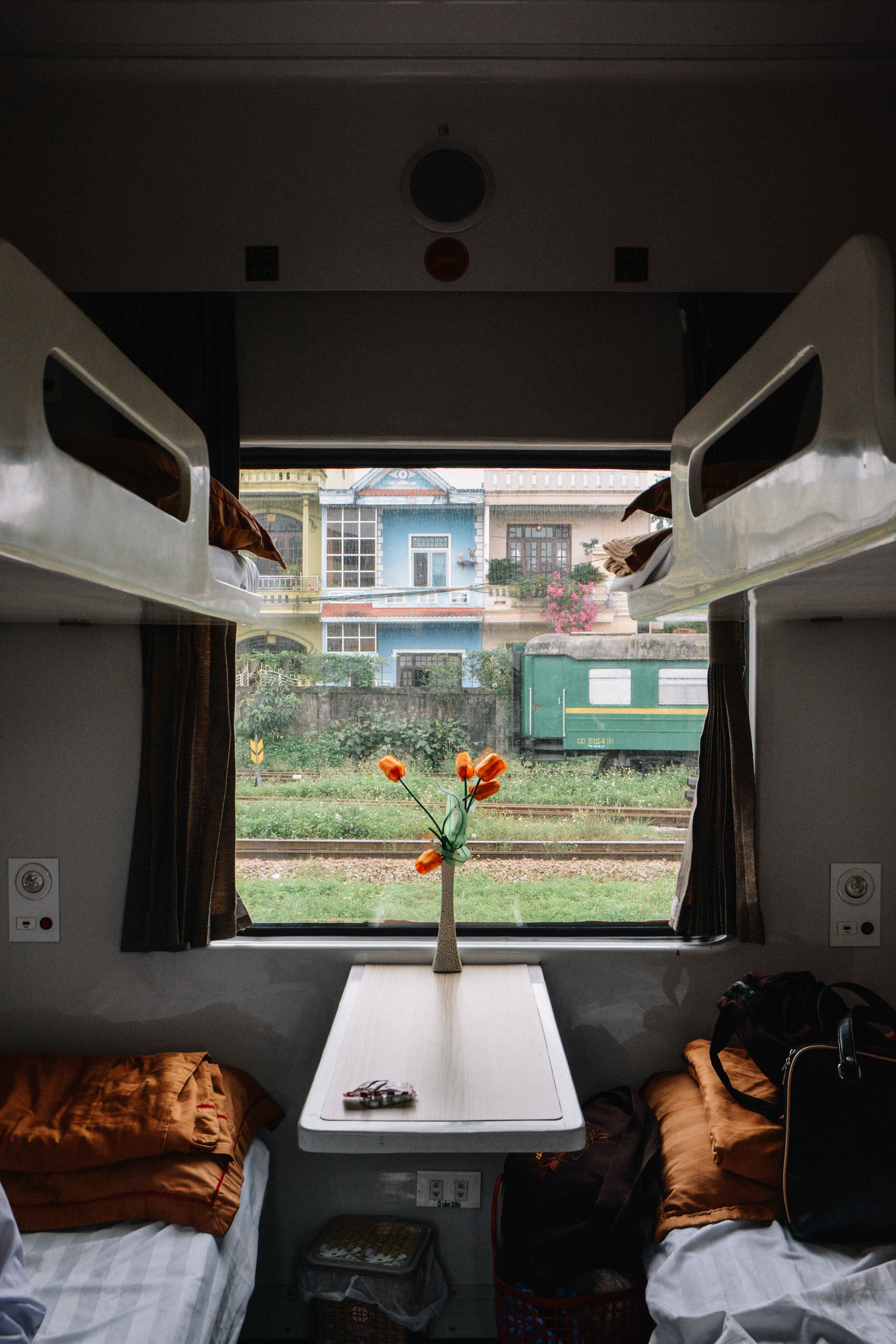le train couchette Hanoi-Hué