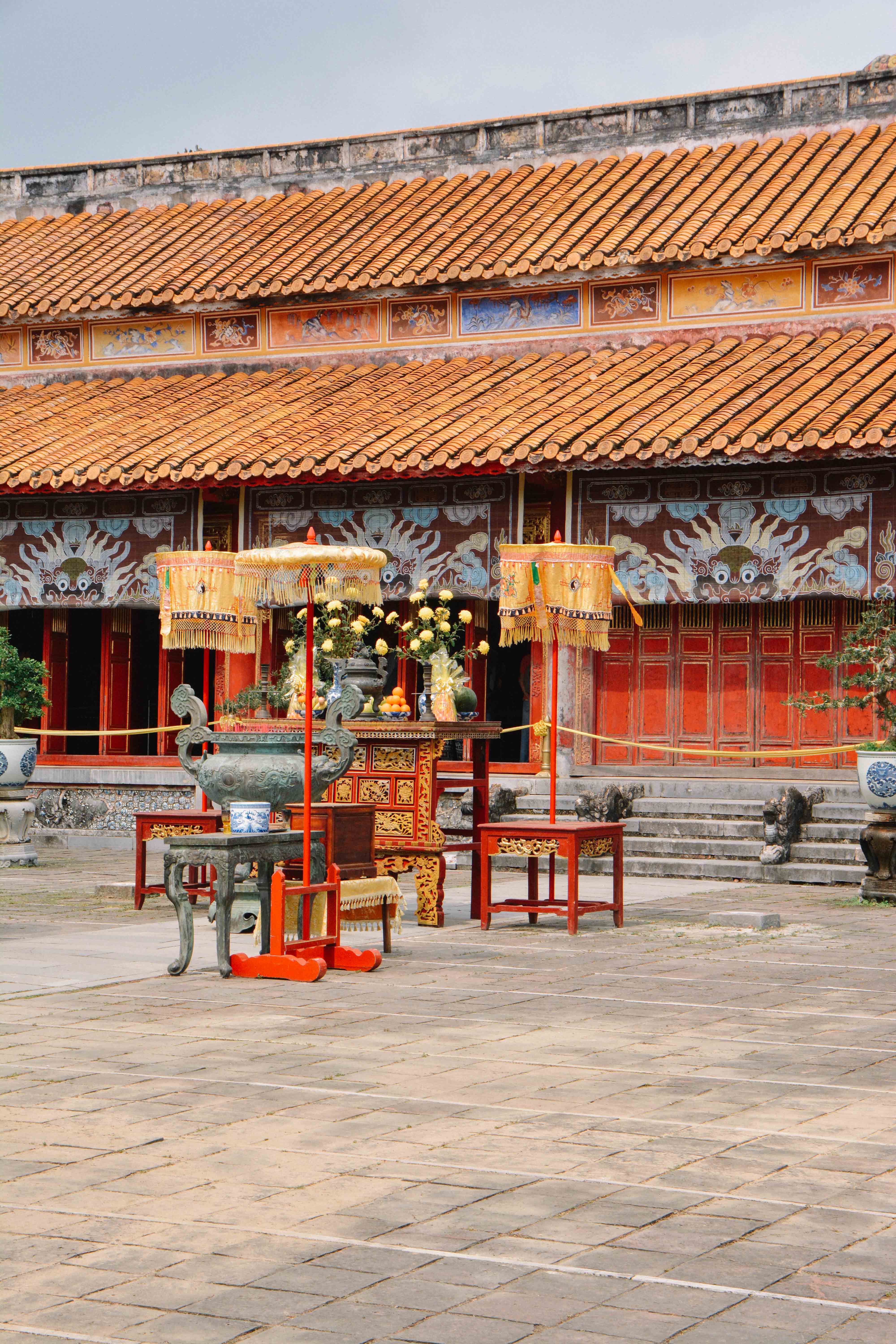 la cité impériale de Hué au Vietnam