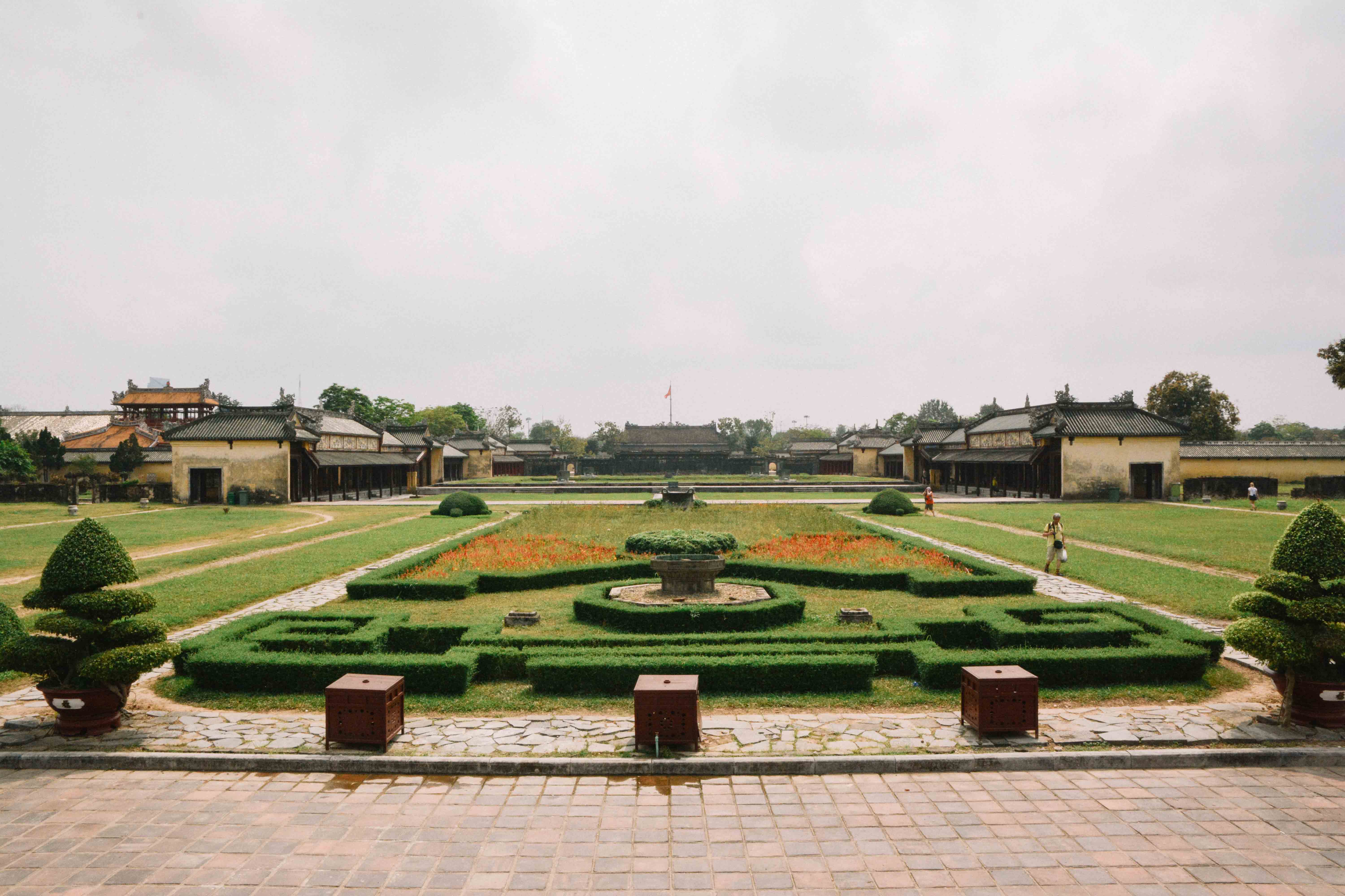 la cité impériale à Hué au Vietnam