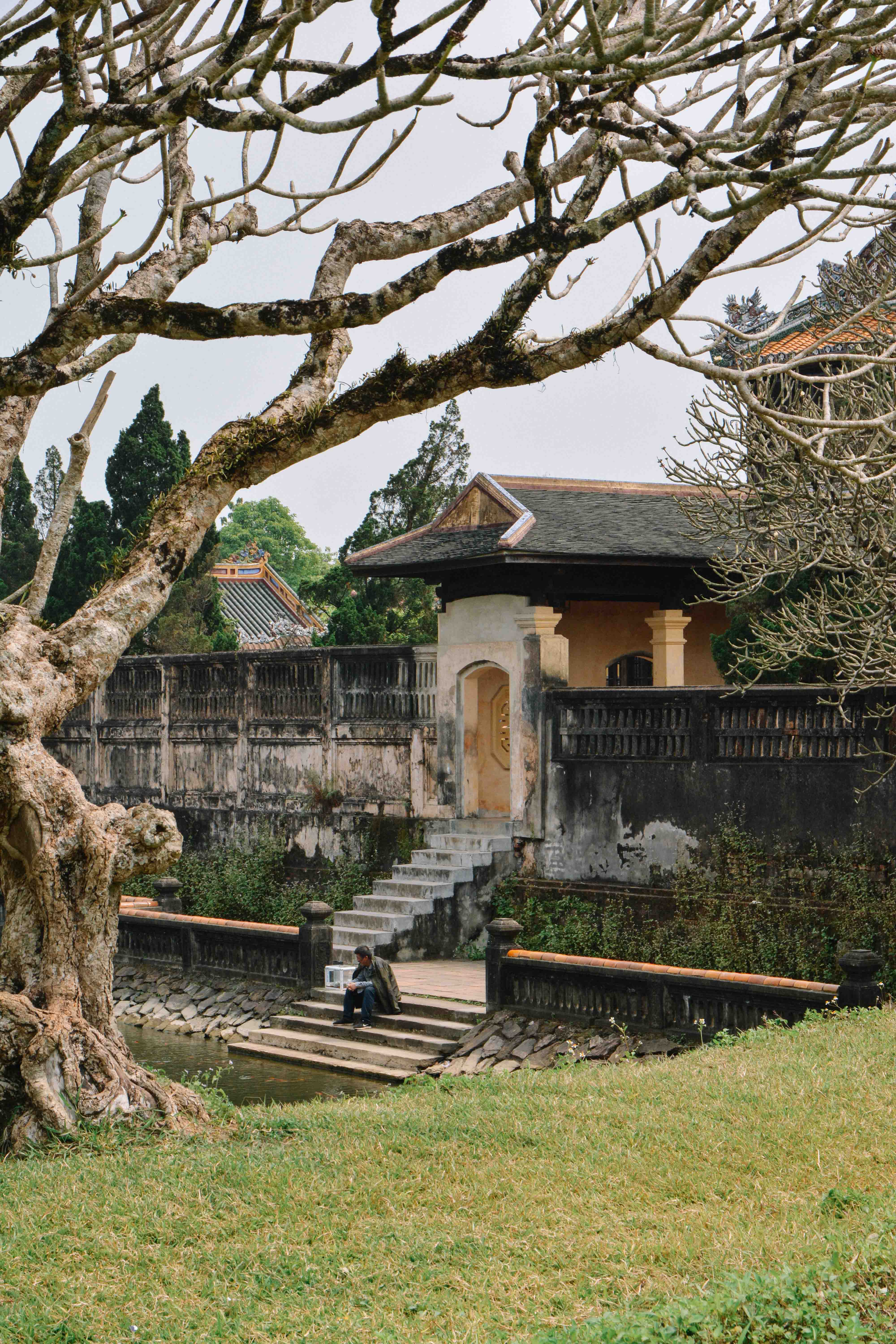 la cité impériale à Hué au Vietnam